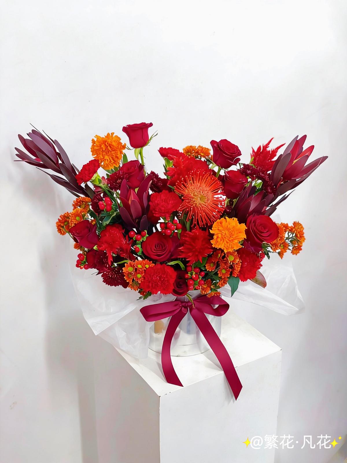 開業送禮花籃(直徑55cm)