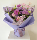 紫色大理花花束