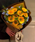陽光星芒向日葵花束