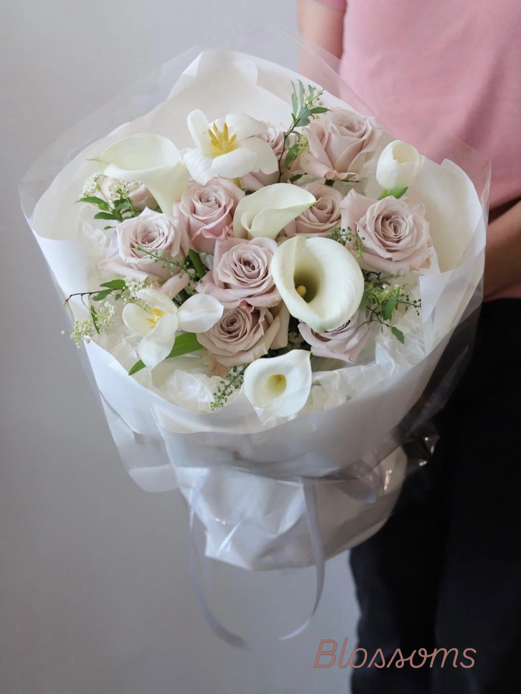 馬蹄蘭花束